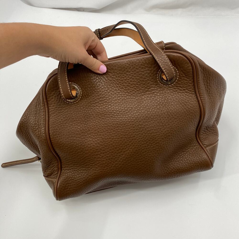 Dooney & Bourke Portofino Zip Zip Grommet Satchel - Picture 3 of 7